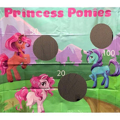 POGO Inflatable Bouncers Princess Ponies UltraLite Air Frame Game Panel by POGO 754972355865 XIN-PBFRMPP-HB