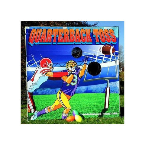 POGO Inflatable Bouncers Quarterback Toss Interactive Carnival Football Frame Game by POGO