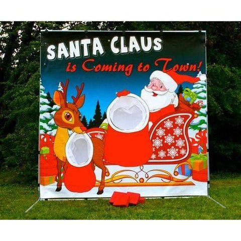 POGO Inflatable Bouncers Santa Claus is Coming To Town Interactive Carnival Frame Game by POGO 754972299794 1700