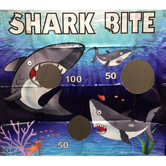POGO Inflatable Bouncers Shark Bite UltraLite Air Frame Game Panel by POGO 754972355872 XIN-PBFRMSB-HB