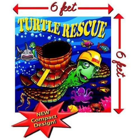 POGO Inflatable Bouncers Turtle Rescue Interactive Carnival Frame Game by POGO 754972299718 1710