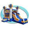 Image of Tago's Jump Inflatable Bouncer 11'H White & Blue Mini Combo by Tago's Jump MC-483 11'H White & Blue Mini Combo by Tago's Jump SKU# MC-483