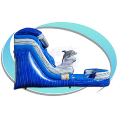 14'H Dolphin Water Slide by Tago's Jump
