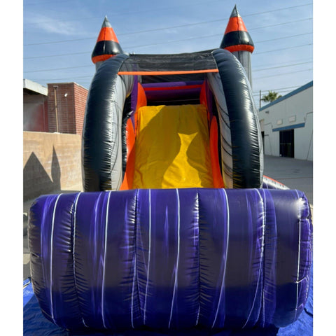 Ultimate Jumpers Inflatable Bouncers 15'H 3 IN 1 Halloween Combo by Ultimate Jumpers C168 10'H Inflatable Double Toss Game by Ultimate Jumpers SKU# I042