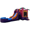 Image of Ultimate Jumpers Inflatable Bouncers 15'H 3 IN 1 Wet & Dry Flamingo Combo by Ultimate Jumpers