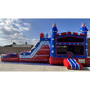 Image of Ultimate Jumpers Inflatable Bouncers 15'H Dual Lane Wet & Dry All American Combo By Ultimate Jumpers
