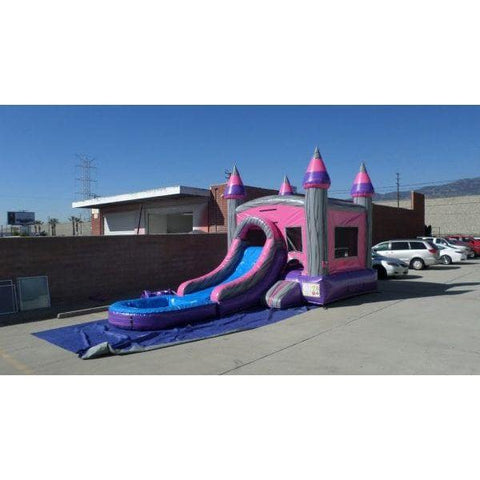 Ultimate Jumpers Inflatable Bouncers 15'H Front Load Mini Marble Combo Wet & Dry by Ultimate Jumpers C161