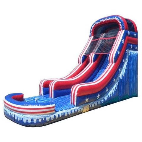 Ultimate Jumpers Inflatable Bouncers 19′H All American Water Slide by Ultimate Jumpers W133