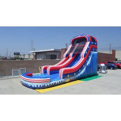 19′H All American Water Slide by Ultimate Jumpers