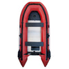 Image of Aleko Boating & Water Sports 12.5 ft Red Inflatable Boat with Aluminum Floor by Aleko BT380R-AP 12.5 ft Red Inflatable Boat with Aluminum Floor by Aleko BT380R-AP