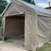 Image of Aleko Canopies & Gazebos 10x 20 Ft Gray Duty Outdoor Canopy Carport Tent by Aleko 703980260135 CP1020GR-AP 10x 20 Ft Gray Duty Outdoor Canopy Carport Tent Aleko SKU CP1020GR-AP