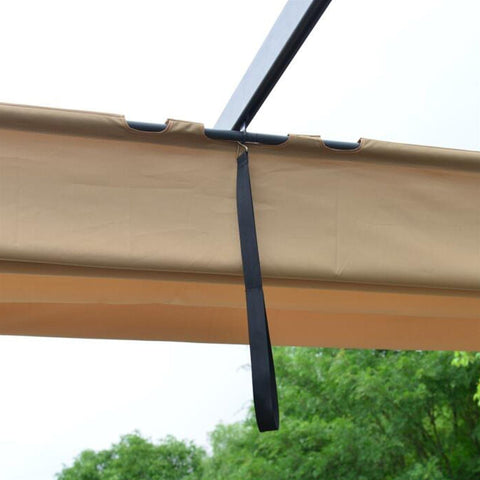 Aleko Canopies & Gazebos 13 x 10 Feet Sand Pergola Canopy Fabric Replacement by Aleko 781880237051 PERGFAB13X10SD-AP