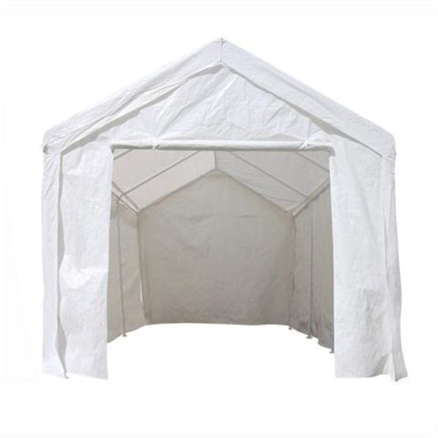 Aleko Canopy Tents & Pergolas 10 X 20 FT White Heavy Duty Outdoor Canopy Carport Tent by Aleko 649870029812 CP1020WH-AP 10X20 F White Heavy Duty Outdoor Canopy Carport Tent Aleko CP1020WH-AP