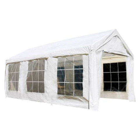 Aleko Canopy Tents & Pergolas 10x 20 Ft Heavy Duty Outdoor Canopy Tent with Sidewalls and Windows by Aleko 649870029829 CPWT1020-AP 10x 20 Ft Heavy Duty Canopy Tent Sidewalls Windows Aleko # CPWT1020-AP