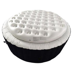 White Inflatable Round Insulator Top for 6-Person Inflatable Hot Tub by Aleko