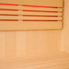 Image of Aleko Saunas 4 Person Canadian Hemlock Indoor Wet Dry Sauna with LED Lights 4.5 kW ETL Certified Heater by Aleko 703980258491 STHE4INNY-AP 4 Person Canadian Hemlock Indoor Wet Dry Sauna with LED Lights 
