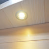 Image of Aleko Saunas Clear Cedar Indoor Wet Dry Sauna with Exterior Lights - 4.5 kW Harvia KIP Heater - 4 Person by Aleko 703980258460 STCE4DOVE-AP Clear Cedar Indoor Wet Dry Sauna Lights 4.5 Harvia KIP Heater 4 Person