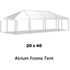 Image of American Tent Tents 20x40 Atrium Frame Tent by American Tent