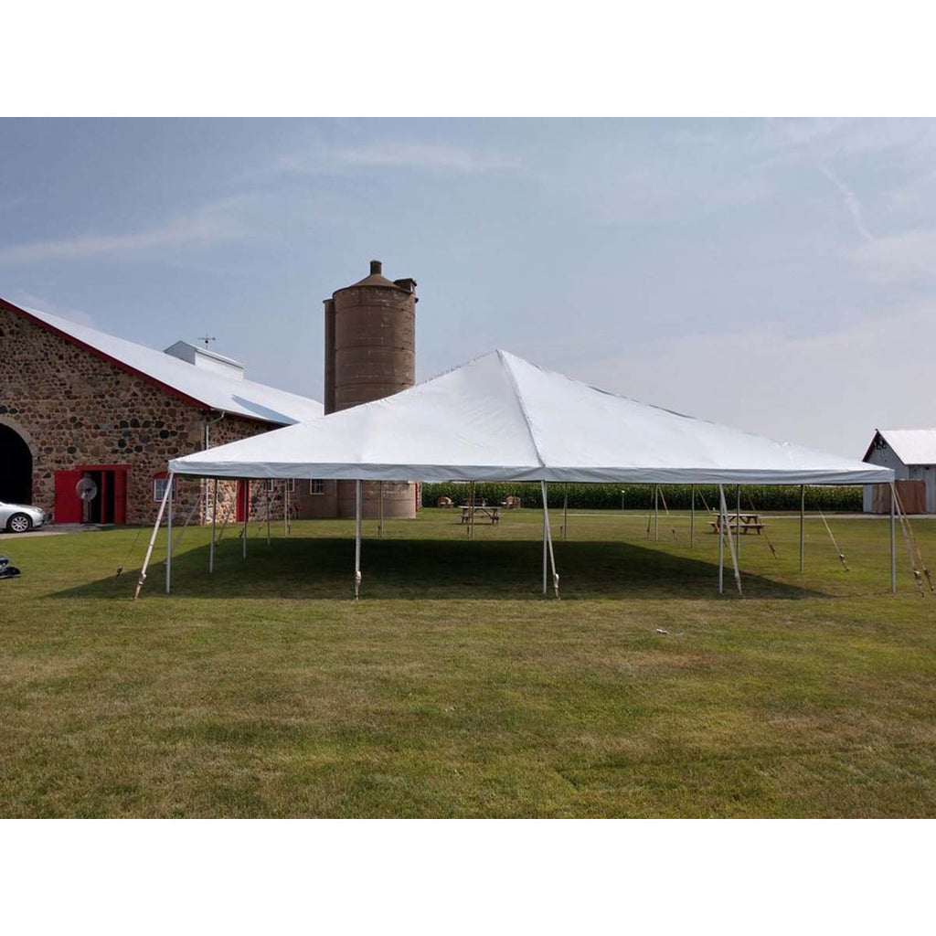 40x40 Atrium Frame Tent by American Tent, 7' / Stakes & Ratchets / Tent Top Only