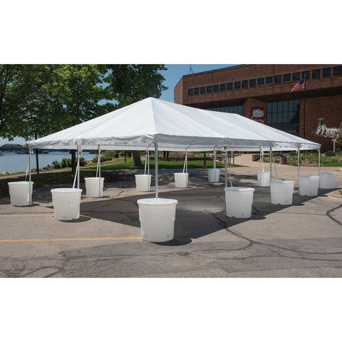American Tent Tents 7' / Tent Ballasting System / Tent Only 40' X 100' Atrium Frame Tent by American Tent