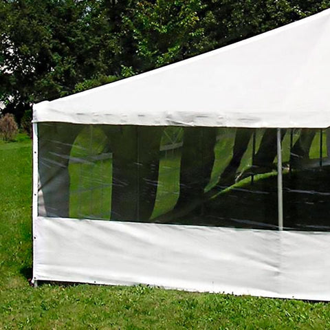 American Tent Tents +Add Cafe Side Walls 40X100 Frame Tent by American Tent 781880202936 40X100Premium Cafe