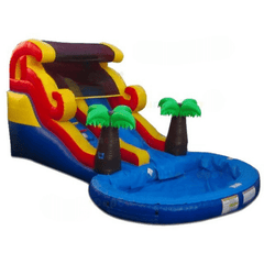 Bouncer Depot Commercial Bouncers 10 Ft Commercial Grade Compact Water Slide by Bouncer Depot P2002 