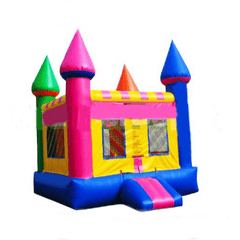 14'H Castle Commercial Bounce House by Bouncer Depot