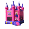 Image of Bouncer Depot Commercial Bouncers 14' Pink Princess Castle Commercial Bounce House by Bouncer Depot 1011 14' Pink Princess Castle Commercial Bounce House Bouncer Depot SKU#1011