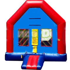Bouncer Depot Commercial Bouncers 15' Blue Red Commercial Bounce House by Bouncer Depot 1089 15' Blue Red Commercial Bounce House by Bouncer Depot SKU #1026