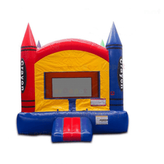 15'H Crayon Inflatable Jumper by Bouncer Depot