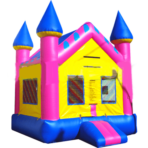 15'H Pink Castle Jumper by Bouncer Depot SKU #1014