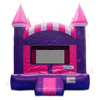 Image of 15'H Pink Purple Castle Bounce House by Bouncer Depot SKU #1083
