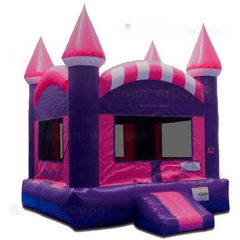 15' Pink Purple Castle Bounce House SKU: 1083