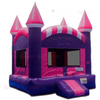 Image of 15' Pink Purple Castle Bounce House SKU: 1083