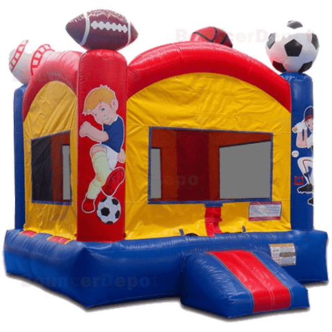 15'H Sport Arena Commercial Bounce House by Bouncer Depot SKU# 1007