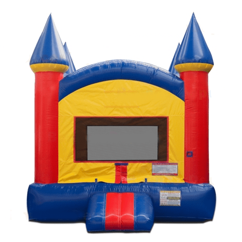 16'H Primary Colors Bounce House by Bouncer Depot Inflatable SKU #1201