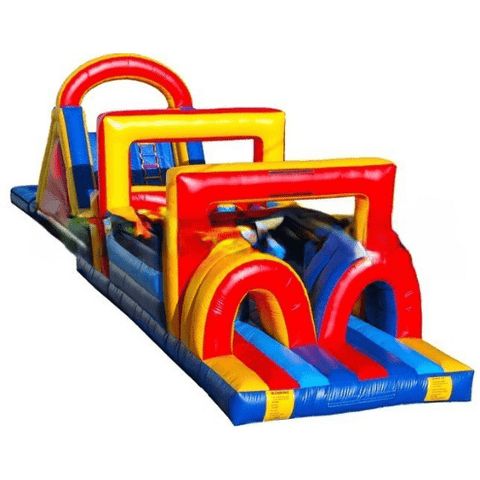 17'H Inflatable Obstacle Course With Pool by Bouncer Depot SKU# 4005P