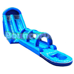 20'H Slide Slip Commercial Water Slide by Bouncer Depot SKU # 2076
