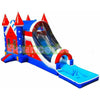 Image of 15'H All American Castle Inflatable Combo Jumper by Bouncer Depot