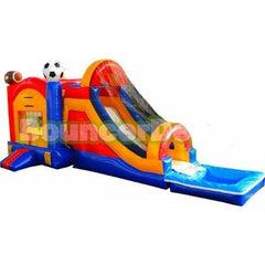 14'H Sports Arena Combo Jumper Slide With Pool by Bouncer Depot SKU# 3002P