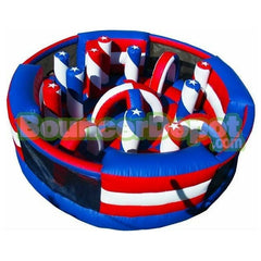 6'H Compact Indoor Moon Bounce Obstacle Course by Bouncer Depot SKU# 2034
