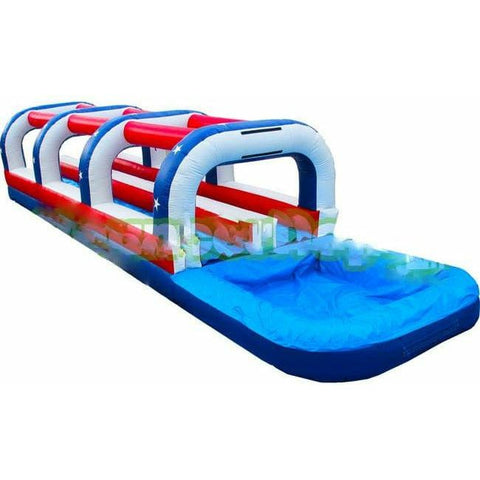 8'H 2 Lane All American Inflatable Slip N Slide by Bouncer Depot SKU# 2024
