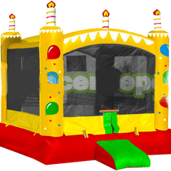 9'H Cake Commercial Indoor Jump House by Bouncer Depot  SKU# P1201