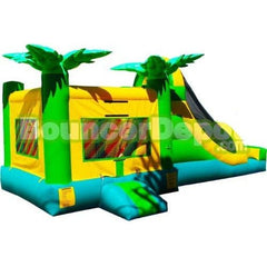 12'H  Tropical Arena Combo Commercial Moonwalk by Bouncer Depot