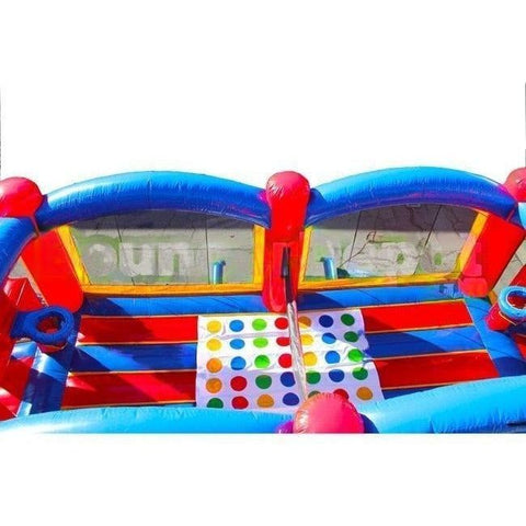 Bouncer Depot Inflatable Bouncers 14'H 5 In 1 Inflatable Game Combo by Bouncer Depot 5014 13'H Sports Challenge Inflatable Combo by Bouncer Depot SKU# 5023