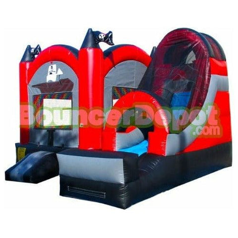 Bouncer Depot Inflatable Bouncers 14'H Pirate Adventures Bouncer With Slide by Bouncer Depot 14'H Pirate Adventures Bouncer With Slide by Bouncer Depot SKU# 3040D