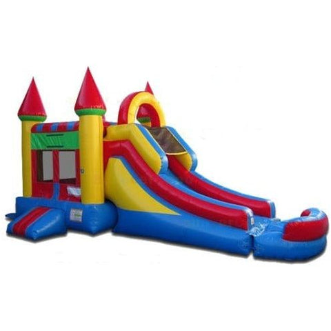 Bouncer Depot Inflatable Bouncers 15' Bright Compact Castle Combo Jump House by Bouncer Depot 15' Bright Compact Castle Combo Jump House by Bouncer Depot SKU MC026D