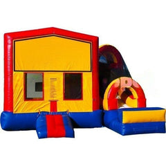 15'H Compact Modular Jumper And Slide Combo by Bouncer Depot