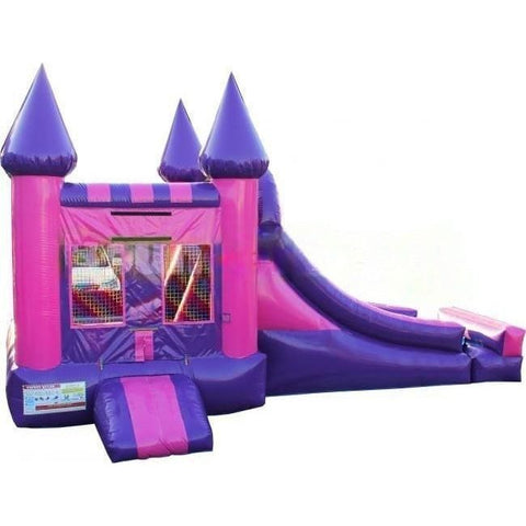 Bouncer Depot Inflatable Bouncers 15'H Compact Princess Combo by Bouncer Depot MC012D-Bouncer Depot 15'H Compact Modular Jumper And Slide Combo by Bouncer Depot SKU# 3024D