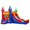 Image of Bouncer Depot Inflatable Bouncers 15'H Compact Rainbow Castle Jumper by Bouncer Depot 15'H Compact Rainbow Castle Jumper by Bouncer Depot SKU# MC003D